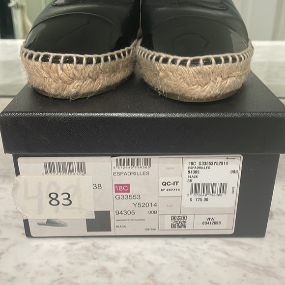 Authentic Chanel espadrilles black - Picture 4 of 5